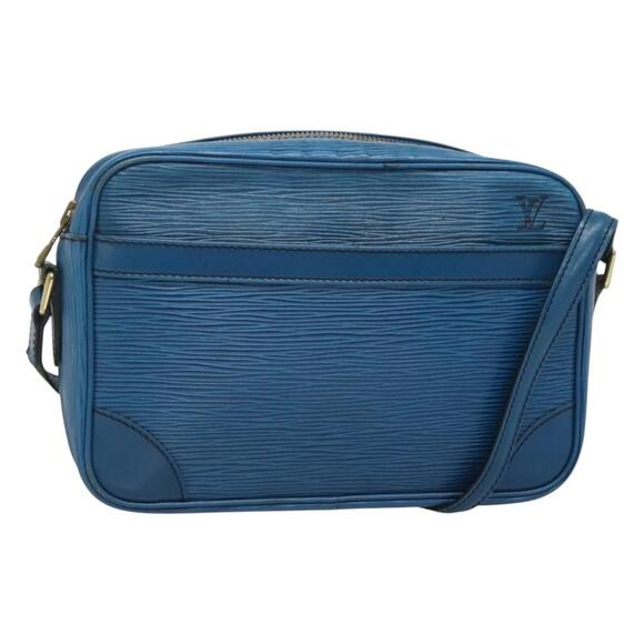 LOUIS VUITTON Epi Trocadero 23 Shoulder Bag Blue M52305 - Picture 1 of 16